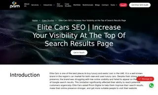 Preview of the Elite Cars Case Study