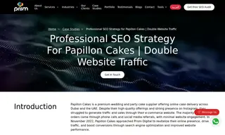 Preview of the Papillon Cakes Case Study