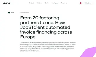 Preview of the Job&Talent Case Study