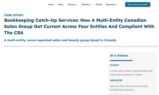 Preview of the Multi-entity, Owner-operated Canadian Salon and Beauty Group Case Study