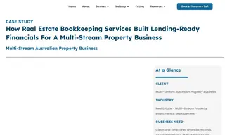 Preview of the Multi-Stream Australian Property Business Case Study