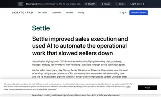 Preview of the Settle Case Study