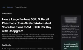 Preview of the Large Fortune 50 U.S. Retail Pharmacy Chain Case Study