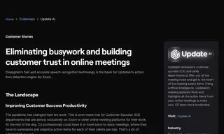 Preview of the Update AI Case Study