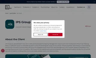 Preview of the IPS Group UK Case Study