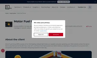 Preview of the Motor Fuel Group Case Study