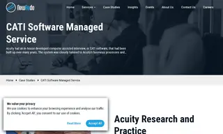 Preview of the Acuity Case Study