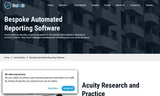 Preview of the Acuity Case Study
