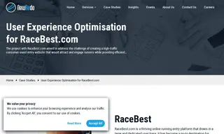 Preview of the RaceBest.com Case Study