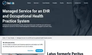 Preview of the Peritus Health Management Case Study