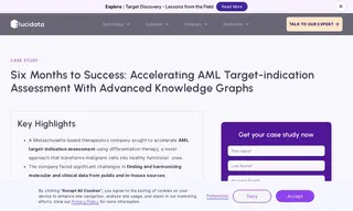 Preview of the Massachusetts-based Therapeutics Company Case Study