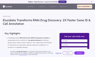 Preview of the Cambridge-based RNA Interference (RNAi) Therapeutics Company Case Study
