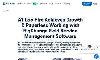 Preview of the A1 Loo Hire Case Study