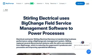 Preview of the Stirling Electrical Services Case Study