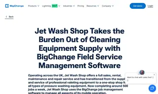 Preview of the Jet Wash Shop Case Study