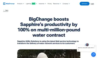 Preview of the Sapphire Utility Solutions Case Study