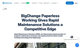 Preview of the Rapid Maintenance Solutions Case Study