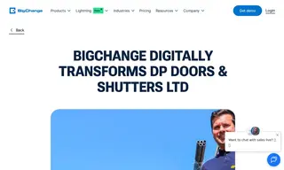 Preview of the dp Doors & Shutters LTD Case Study