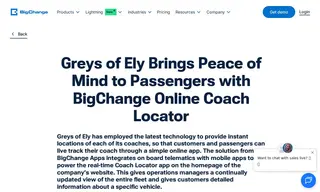 Preview of the Greys of Ely Case Study