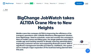 Preview of the Altida Crane Hire Case Study