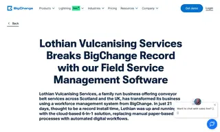 Preview of the Lothian Vulcanising Services Case Study