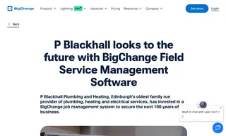 Preview of the Blackhall Plumbing and Heating Case Study