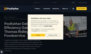 Preview of the Thomas Ridley Foodservice Case Study