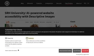 Preview of the SRH University of Applied Sciences Heidelberg Case Study