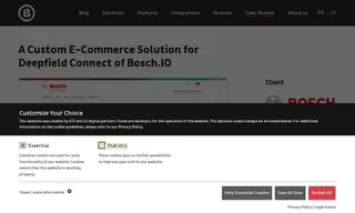 Preview of the Deepfield Connect of Bosch.IO Case Study