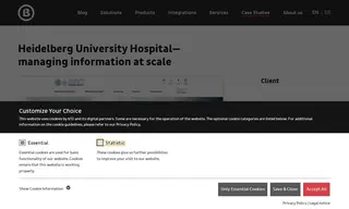 Preview of the Heidelberg University Hospital Case Study