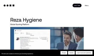 Preview of the Reza Hygiene Case Study