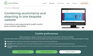 Preview of the Advice Cloud Case Study
