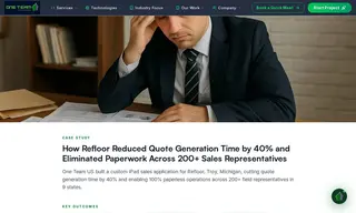 Preview of the Refloor Case Study
