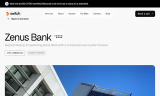 Preview of the Zenus Bank Case Study