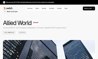 Preview of the Allied World Assurance Company Holdings Ltd (awac) Case Study
