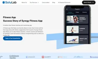 Preview of the Synrgy Fitness App Case Study