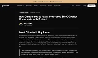Preview of the Climate Policy Radar Case Study