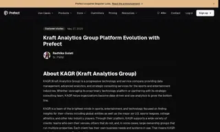Preview of the Kraft Analytics Group (kagr) Case Study