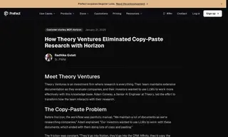 Preview of the Theory Ventures Case Study
