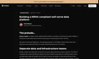 Preview of the Modern Health Case Study