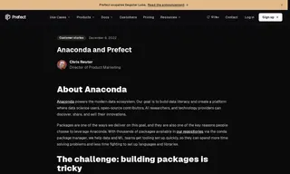 Preview of the Anaconda Case Study