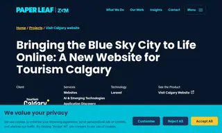 Preview of the Tourism Calgary Case Study