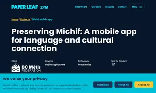 Preview of the BC Métis Federation (bcmf) Case Study