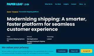 Preview of the Econofast Shipping Systems Inc Case Study
