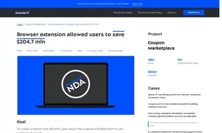Preview of the Coupon Marketplace Case Study