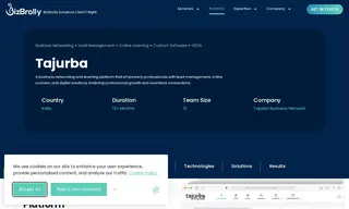 Preview of the Tajurba Business Network Case Study