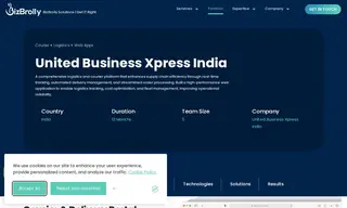 Preview of the United Business Xpress India Case Study