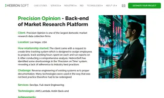 Preview of the Precision Opinion Case Study