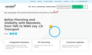 Preview of the J. B. Transport Case Study