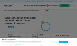 Preview of the Hanson European Caravan Transport Ltd Case Study
